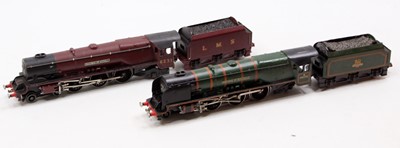 Lot 606 - Two Hornby-Dublo 3-rail locos & tenders: EDL2...