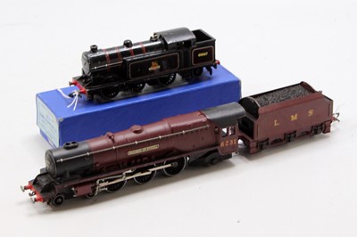 Lot 619 - Two Hornby-Dublo locos: EDL17 0-6-2 tank BR...