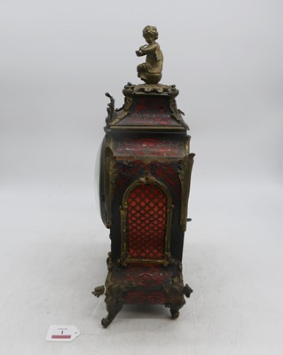 Lot 1 - A 19th century French red tortoiseshell and...