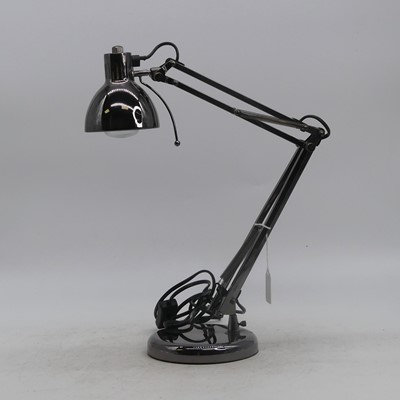 Lot 8 - A modern angle poise desk lamp, all adjustable