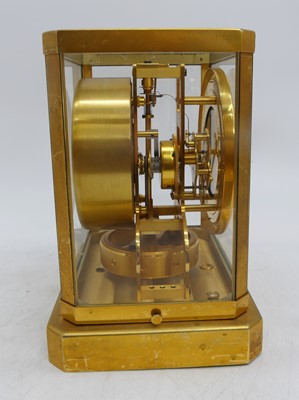 Lot 50 - A Jaeger le Coultre Atmos clock, housed in a...