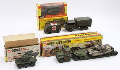 Lot 1417 - A collection of mixed military diecasts...