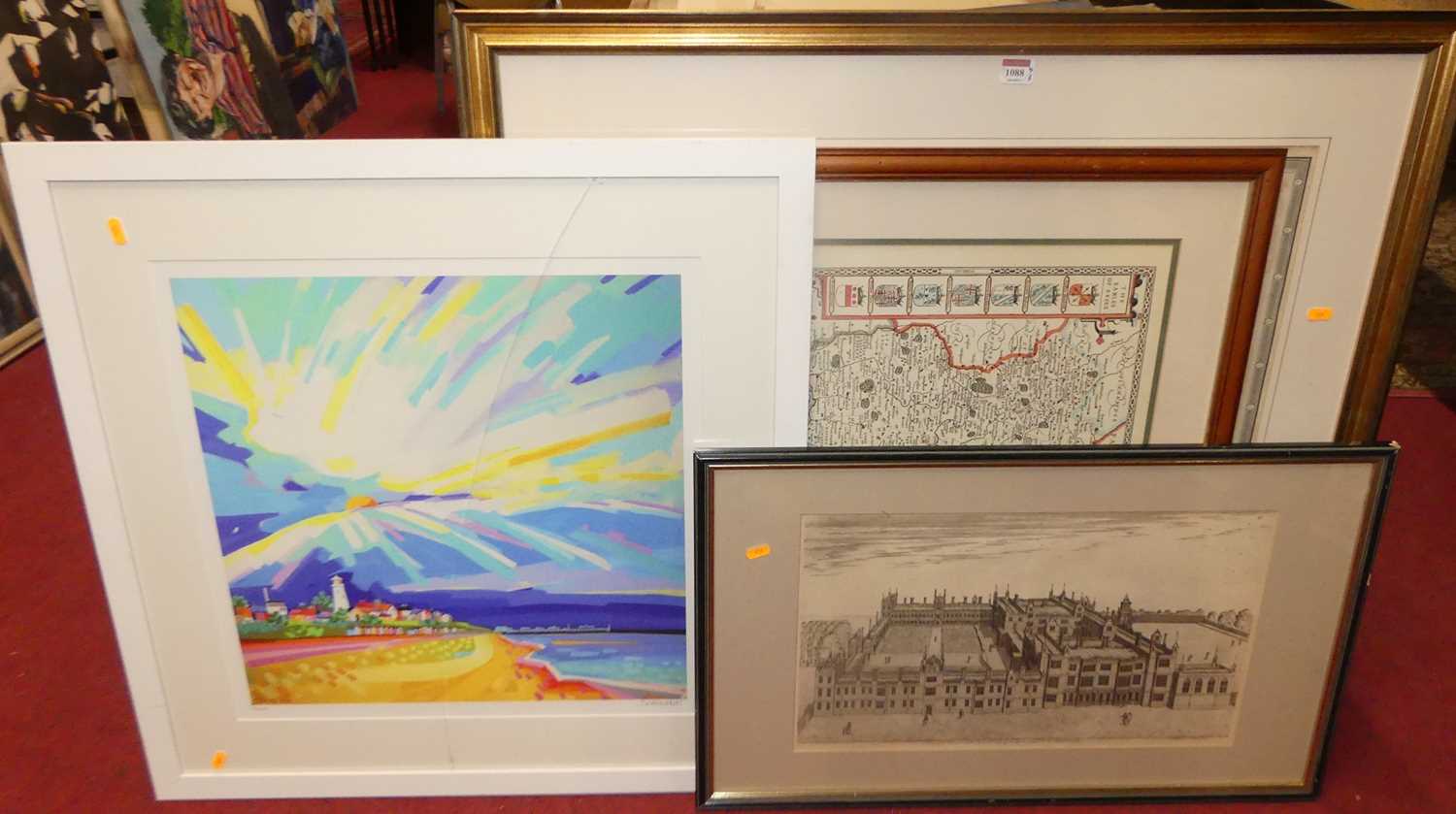 Lot 1088 - Serena Hall - Southwold, lithograph;...