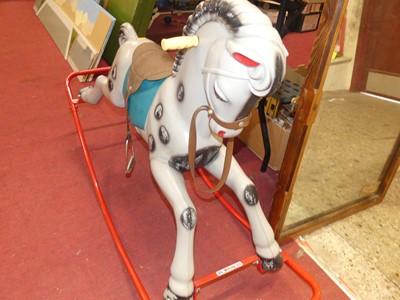 Lot 1545 - A Triang Toys plastic and metal framed rocking...