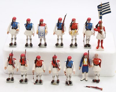 Lot 2010A - A collection of 14 Ahona of Greece Toy...