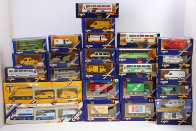 Lot 853 - 2 trays containing a collection of Corgi Toys...