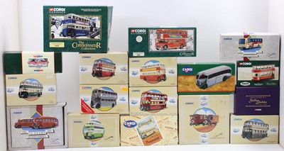 Lot 856 - 17 Corgi Classics modern issue diecasts, with...