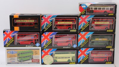 Lot 857 - A collection of Solido, Mettoy and Ixo model...