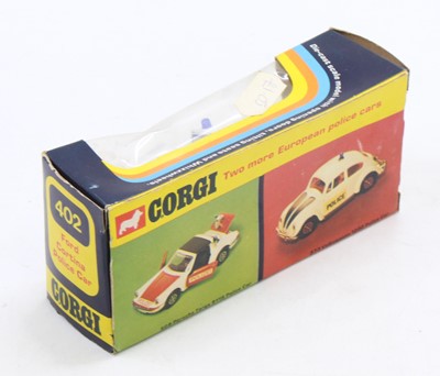 Lot 1387 - A Corgi Toys Whizzwheels No. 402 Ford Cortina...