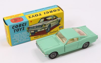 Lot 1031 - Corgi Toys No. 320 Ford Mustang Fastback 2+2,...