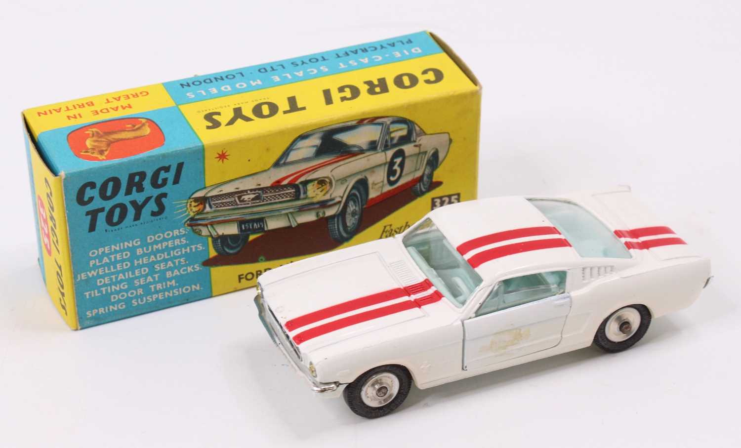 Lot 1030 - Corgi Toys No. 325 Ford Mustang Fastback