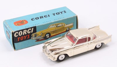 Lot 1006 - Corgi Toys No. 211 Studebaker Golden Hawk,...