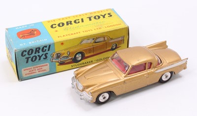 Lot 1004 - Corgi Toys No. 211S Studebaker Golden Hawk,...