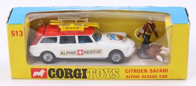 Lot 1225 - Corgi Toys, 513 Citroen Safari "Alpine Rescue",...