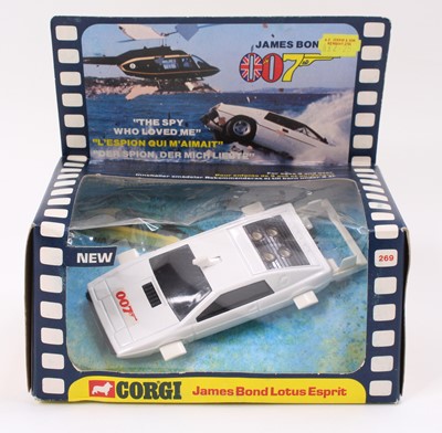 Lot 1171 - Corgi Toys No. 269 James Bond Lotus Esprit...