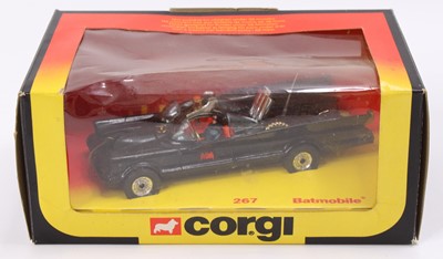 Lot 1177 - Corgi Toys No.267 "Batman's" Batmobile, black...