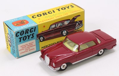 Lot 1011 - Corgi Toys No. 230 Mercedes Benz 220 SE coupe...