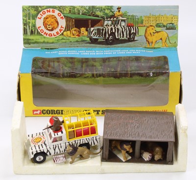 Lot 1208 - Corgi Toys Gift Set 8 Lions Of Longleat,...