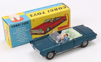 Lot 1043 - Corgi Toys, 246 Chrysler Imperial, Kingfisher...