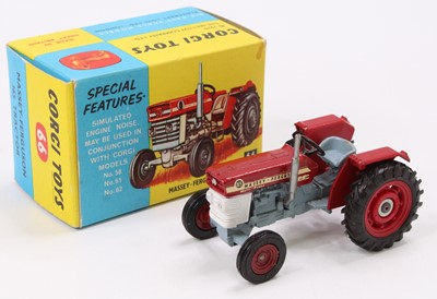 Lot 1062 - Corgi Toys No. 66 Massey Ferguson 165 tractor...