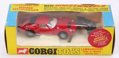 Lot 1120 - Corgi Toys No. 342 Lamborghini P400 GT Miura...