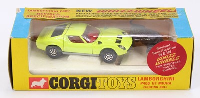 Lot 1121 - Corgi Toys No. 342 Lamborghini P400 GT Miura...