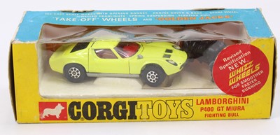 Lot 1122 - Corgi Toys No. 342 Lamborghini P400 GT Miura...