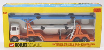 Lot 1204 - Corgi Major Toys No. 1146 Carrimore Tri-Deck...