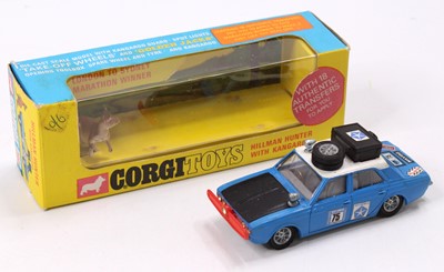 Lot 1226 - Corgi Toys No. 302 Hillman Hunter Rally Car,...