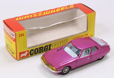 Lot 1118 - Corgi Toys, 284, Citroen SM Whizzwheels,...