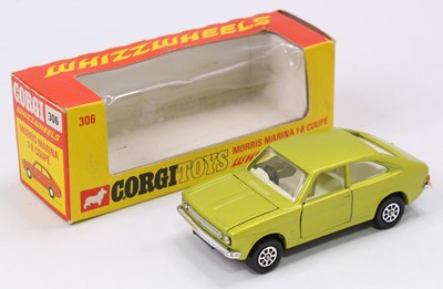 Lot 1106 - Corgi Toys, 306, Whizzwheels Morris Marina 1.8...