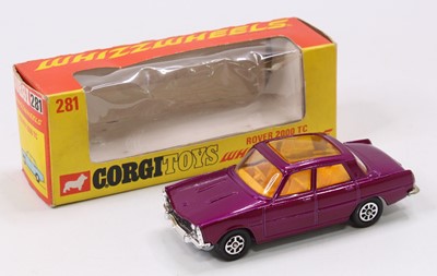 Lot 1116 - Corgi Toys, Whizzwheels 281 Rover 2000TC -...