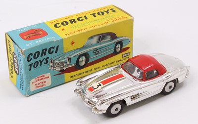 Lot 1022 - Corgi Toys, 304S, Mercedes Benz 300SL Hardtop...