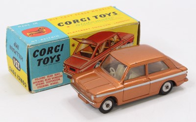 Lot 1039 - Corgi Toys, 251, Hillman Imp, metallic bronze...