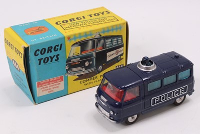 Lot 1086 - Corgi Toys No. 464 Commer Police Van with blue...