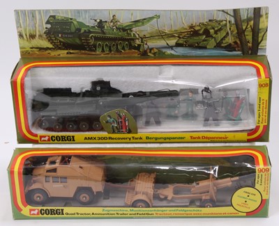 Lot 1268 - Corgi Toys Military boxed group of 2...