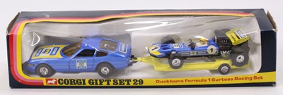 Lot 1247 - Corgi Toys Gift Set 29 Duckhams Formula 1...