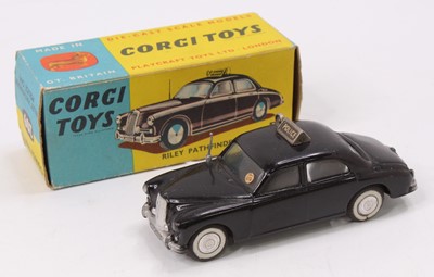 Lot 1084 - Corgi Toys, 209 Riley Pathfinder Police car,...