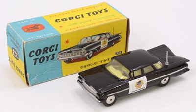 Lot 1081 - Corgi Toys No. 223 Chevrolet State Patrol...