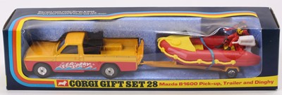 Lot 1228 - Corgi Toys, GS28 Gift Set Mazda B1600 Pick-up "...