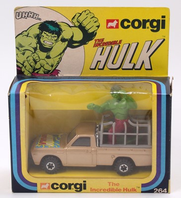 Lot 1180 - Corgi Toys No. 264 The Incredible Hulk Mazda...