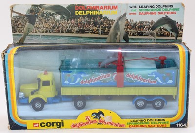 Lot 1253 - Corgi Toys No.1164 Dolphinarium, yellow and...