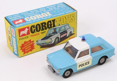 Lot 1082 - Corgi Toys, 506 Sunbeam Imp "Police" Car -...