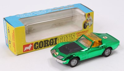 Lot 1113 - Corgi Toys 300, Chevrolet Corvette Stingray...