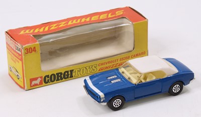 Lot 1119 - Corgi Toys No. 304 Chevrolet SS350 Camaro,...