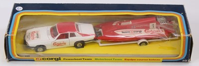 Lot 1260 - Corgi Toys Gift Set GS38 Powerboat Team...