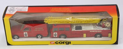 Lot 1259 - Corgi toys 2 pack Wiltshire Fire Services Gift...