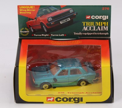 Lot 1238 - Corgi Toys, 276, Triumph Acclaim, metallic...