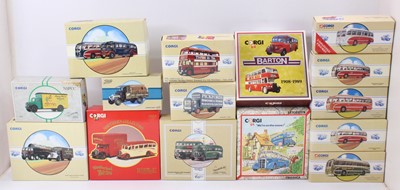 Lot 861 - Corgi Classics modern issue diecast group of...