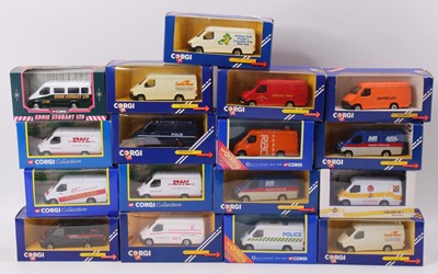 Lot 868 - Corgi Classics modern issue Ford Transit Van...